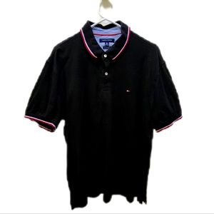 Tommy Hilfiger XL Black Polo Shirt
